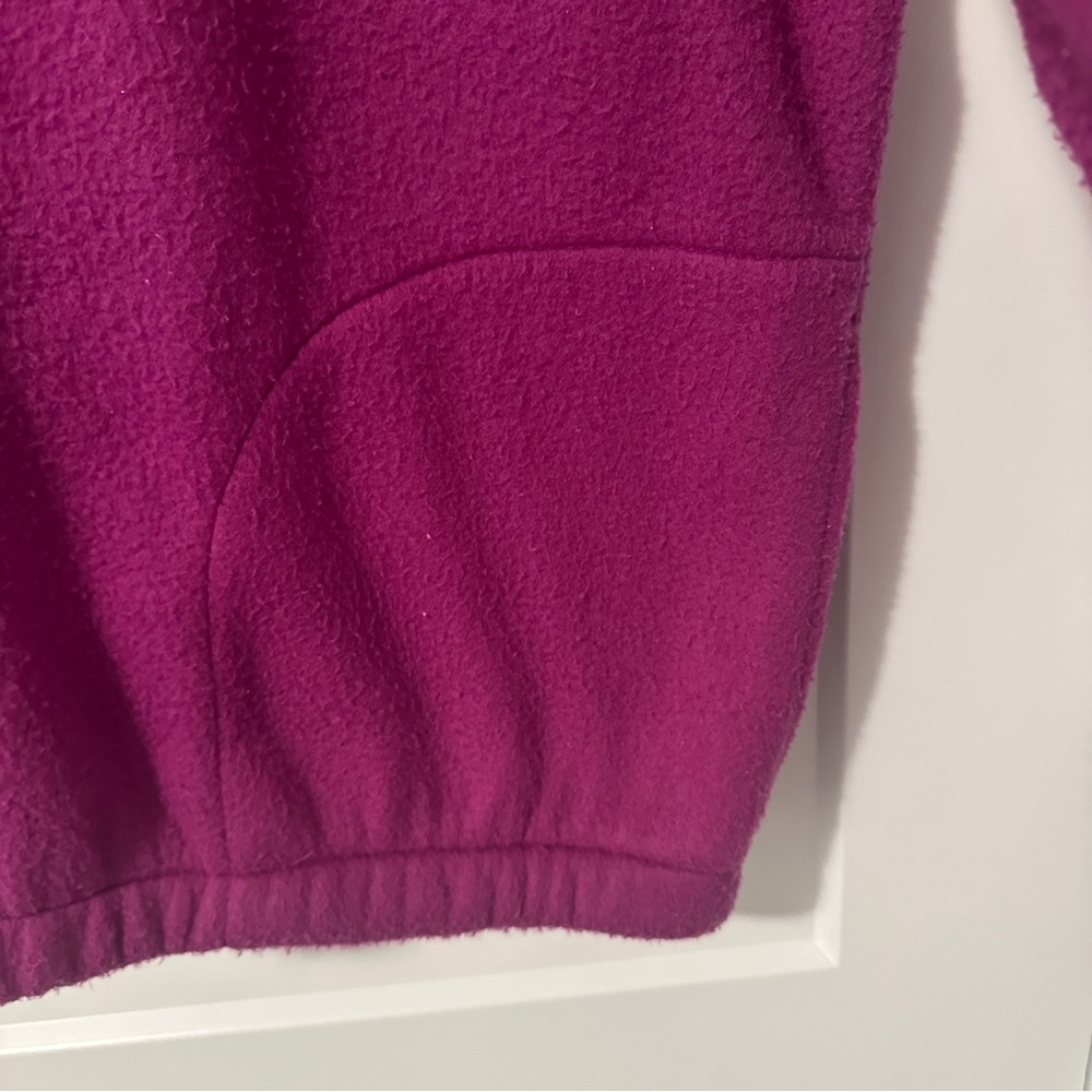 Discovery Bay Adventure Wear Vintage Fleece Purple Sweater Size Large Women’s - Picture 6 of 13